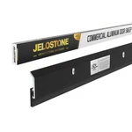 Jelostone 2 Pack - Commercial Door Bottom 48'', Matte Black Anodized New. Price: $89.13.