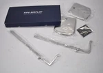 Yifu Display Chrome Purse Handbag Stands 2 Pack Polished D13491 New. Price: $28.99.