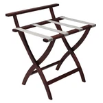 Wooden Mallet's Oak Luggage Rack Stylish Wall-saver Design New. Price: $146.26.