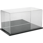 Plymor Clear Acrylic Display Case With Black Base (mirror Back), 10" X 5" New. Price: $91.24.
