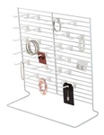 24-PEG White Wire Countertop Rack 18"W X 20"H New. Price: $43.32.