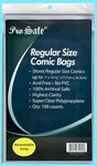 100 Pro Safe Regular Resealable Comic Book Bags 7 X 10-3/8 Archival Storage New. Price: $12.29.