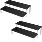 2 Packs Acrylic Riser Black Tiered Display Stand For Craft Shows Racks Displa... New. Price: $32.81.