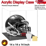 14"H Acrylic Display Case Plastic Self-install Box Protection Toys Dustproof New. Price: $43.98.