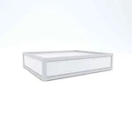 Stackable Display Riser Platforms - Large Gloss White Econoco Ddbrlwht New. Price: $127.29.