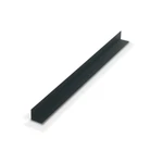Outwater 1933-BK Black 1/2" X Styrene Plastic Even Leg Angle Moulding New. Price: $54.99.