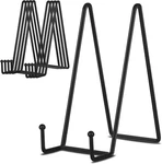 Decolore 8 Inch 5 Pack Black Metal Display Stands Plate Holder New. Price: $28.25.