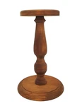 Owlgift Rustic Brown Vintage Style Wood Hat Stand, Wig Holder Display, New. Price: $30.29.