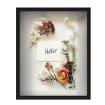 Frameworks 12 16 Black Wooden Shadow Box Display New. Price: $48.55.