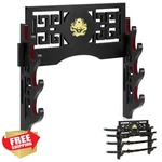 Barydat Katana Stand 4 Tier Sword Wall Mount Display Rack New. Price: $39.99.