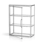 Clear 3 Tiers Acrylic Display Case For Figures Collectibles 1 Pack Wall Mount... New. Price: $28.92.