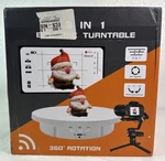 Jayegt Motorized Rotating Display Stand 5.74INCH /22LBS Load 360 Degree New. Price: $45.00.