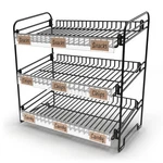 Ds The Display Store Black 3 Tier Candy Rack Chip Large, New. Price: $113.52.