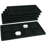 5 Pc 8 Compartment Display Tray Inserts (black) New. Price: $30.99.