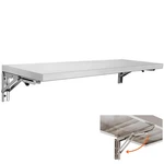 Swotcater Folding Concession Shelf 48" X 12" W, Stainless Steel Ser... New. Price: $103.27.