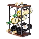 Allcener Countertop Wine Rack, Wood Bottle Holder, Perfect For Home Deco... New. Price: $48.66.