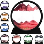 3D Dynamic Sand Art Liquid Motion, Moving Picture Round Glass Dee... New. Price: $29.32.