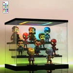 Clear Acrylic Display Case With , 4 Tier Multiple Color Lights ... New. Price: $72.49.