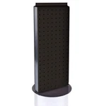 Azar Displays 700509-BLK Pegboard Two-sided Non Revolving Base, Black New. Price: $49.99.