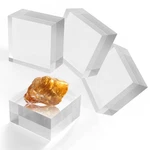 Samyucho Acrylic Blocks 3 X 2 Inch 4 Pcs Base Stand For Display C... New. Price: $39.48.