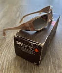 New Spy Cristal 90 Bone Gray Surf Sup Snow Golf Sunglasses Case Roxy Sticker. Price: $84.99.