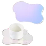 Fingerinspire 2 Cloud Shaped Acrylic Coasters 5.1X6.4INCH Clear Iridescent Ir... New. Price: $22.17.
