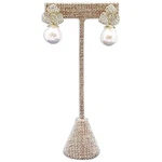 Thedisplayguys 5-3/4" T-bar Jewelry Tower Beige Linen Earrings New. Price: $21.25.