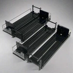 Stephen Gould Corp (4 Pack) Slim Line Double Pushers Tray With Bed Black SG409 New. Price: $153.44.