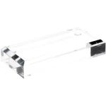 Plymor Clear Acrylic Rectangular Beveled Display Base, 4" X 2" 0.75" H New. Price: $116.88.
