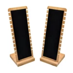 2 Pack Bamboo Panel Jewelry Necklace Tabletop Display Boards Stand (black) New. Price: $18.37.
