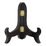 Uxcell Easel Plate Holder, Wooden Folding Display Stand Black 5", New. Price: $16.71.