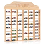 Wooden Display Case For Hot Diecast Wheels, 60 Spaces, Wall Mount, 1/64 Scale... New. Price: $79.82.