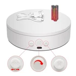 Comxim Rotating Display Stand With Typec, 360 Motorized Spinning Turn... New. Price: $25.68.