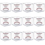 12 Pack Uv Protected Acrylic Boxes For Display,clear Case Baseball Cu... New. Price: $40.78.