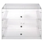 Hubert Pastry Display Case With Chrome Knobs Rectangular Front And Rear Serve New. Price: $989.00.
