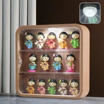 Clear Display Case For Figure With Led LIGHT,3-LAYER Wall-mounted Storage Box... New. Price: $39.04.