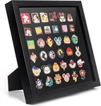 Enamel Pin Display Frame, 11X11 Shadow Box For Wall And Tabletop Black New. Price: $31.70.