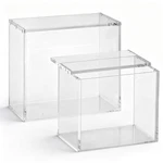 Qunclay 2 Acrylic Display Boxes Transparent Protective Cover 6MM Thick Acryli... New. Price: $49.75.