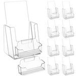 8 Sets Acrylic Brochure Holder 4'' X 9'' Display Stand Pamphlet Flye... New. Price: $54.47.
