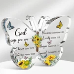 Barydat Christian Gifts Bible Verses 5.91 X 3.94 0.59 Inches, Transparent New. Price: $17.86.