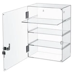 Barydat Acrylic Display Case With Lock Key Countertop Clear Show... New. Price: $92.98.