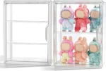 3 Tiers Clear Display Case For Figures, Acrylic Box Shelf Pop New. Price: $25.99.