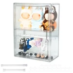 Clear Doll Display Case Compatible With Labubu- 2 Tier Organizer For 7 Inch D... New. Price: $34.83.