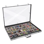 Aluminum Glass Display Case For Cards, Xl Large Table 1PCS, Metallic Silver New. Price: $145.02.