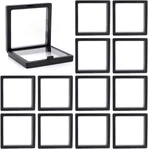 Framendino, 20 Pack Black 3D Floating Display Case Challenge Coin 3.5X3.5X New. Price: $21.83.