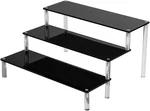 Black Acrylic Display Perfume Stand, Tier Desserts HOLDER,3 New. Price: $17.95.