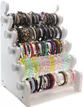 5-TIER Wooden Bracelet Holder Portable Jewelry Display Stand For 120-150 New. Price: $43.27.