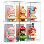 6 Compartment Acrylic Display Case For Collectibles -stackable Box Wi... New. Price: $22.67.
