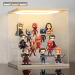 Instnovny Clear Acrylic Display Case With Light 5 Tier Storage Box As... New. Price: $58.46.