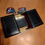 Vintage Jewelry Tray Case Box Stand Leather Gold Red Velvet Nice Free Shipping Pre-owned. Price: $59.99.